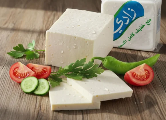 جبنة ملح خفيف كامل الدسم